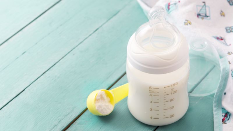 Cách pha sữa hikid